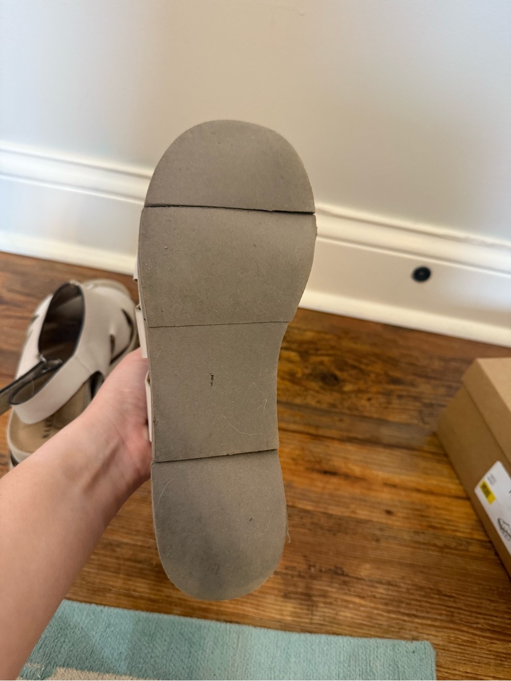 NAKED FEET - FLOW in MIST Heeled Sandals - Picture 10 of 10